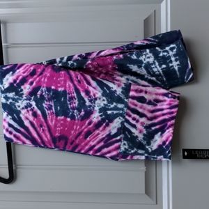Leggings Depot Tie Dye Print Leggings Plus One Size NWT